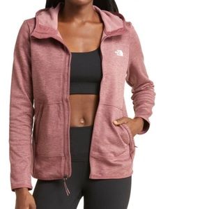 *CLEARANCE* The North Face MD Canyonlands Hooded Fleece Jacket in Wild Ginger